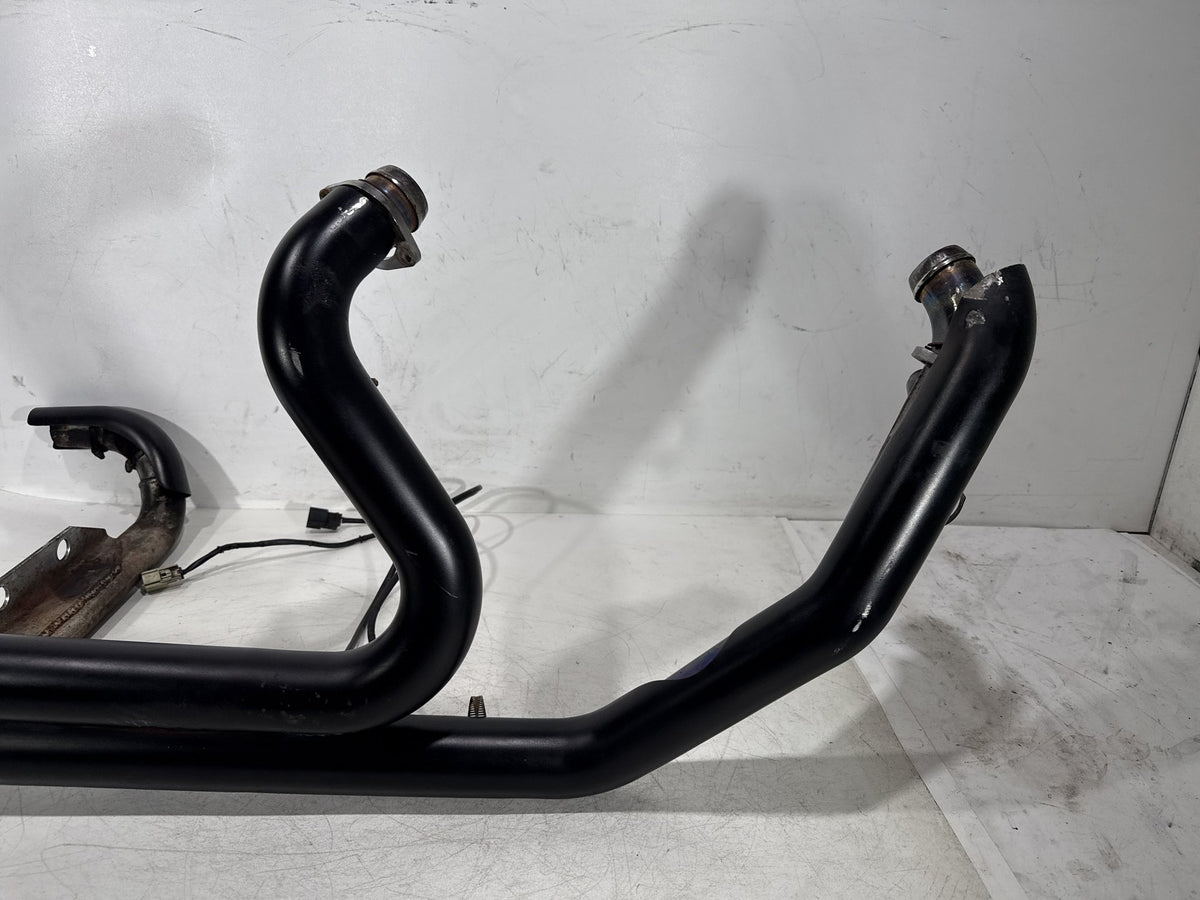 2013 Harley Street Glide Touring FLHX OEM Exhaust Header Pipes Muffler
