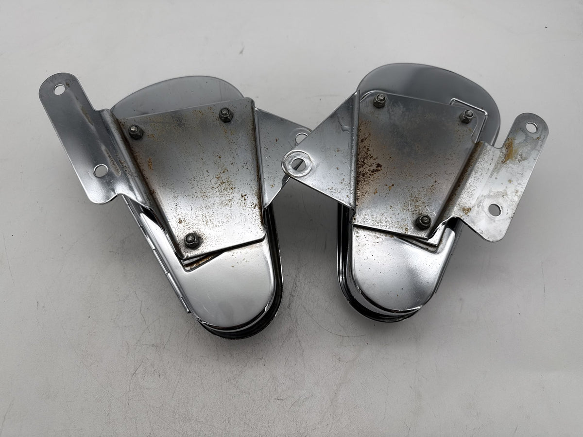 2008 Harley Softail Kidney Left Right Storage Media Compartment Glove Box NO Key