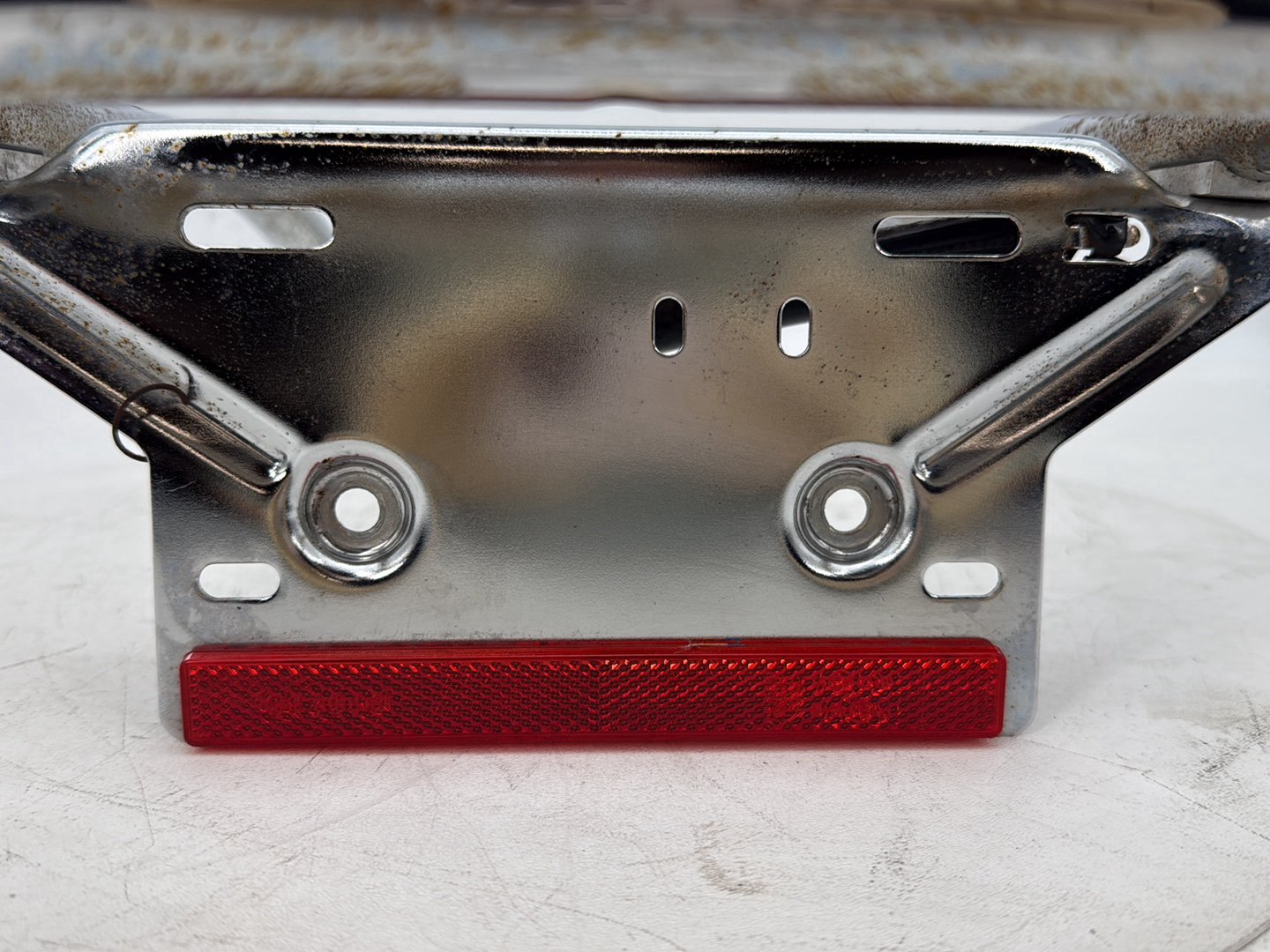 1999 - 2006 Harley-Davidson Touring Electra Glide Ultra Rear License Plate Support Bar Holder  	53801-98