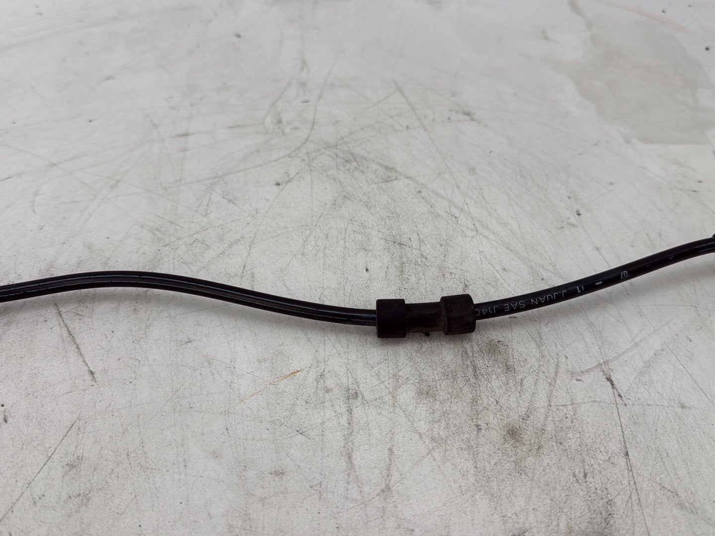 2012 Harley Dyna FXDF Fat Bob OEM Rear Brake Hose Line Pipe NON-abs