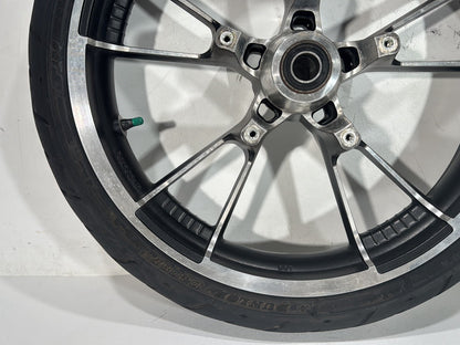 2007 Harley Street Glide Touring FLHX OEM Front Wheel Rim Tire 130/60B19