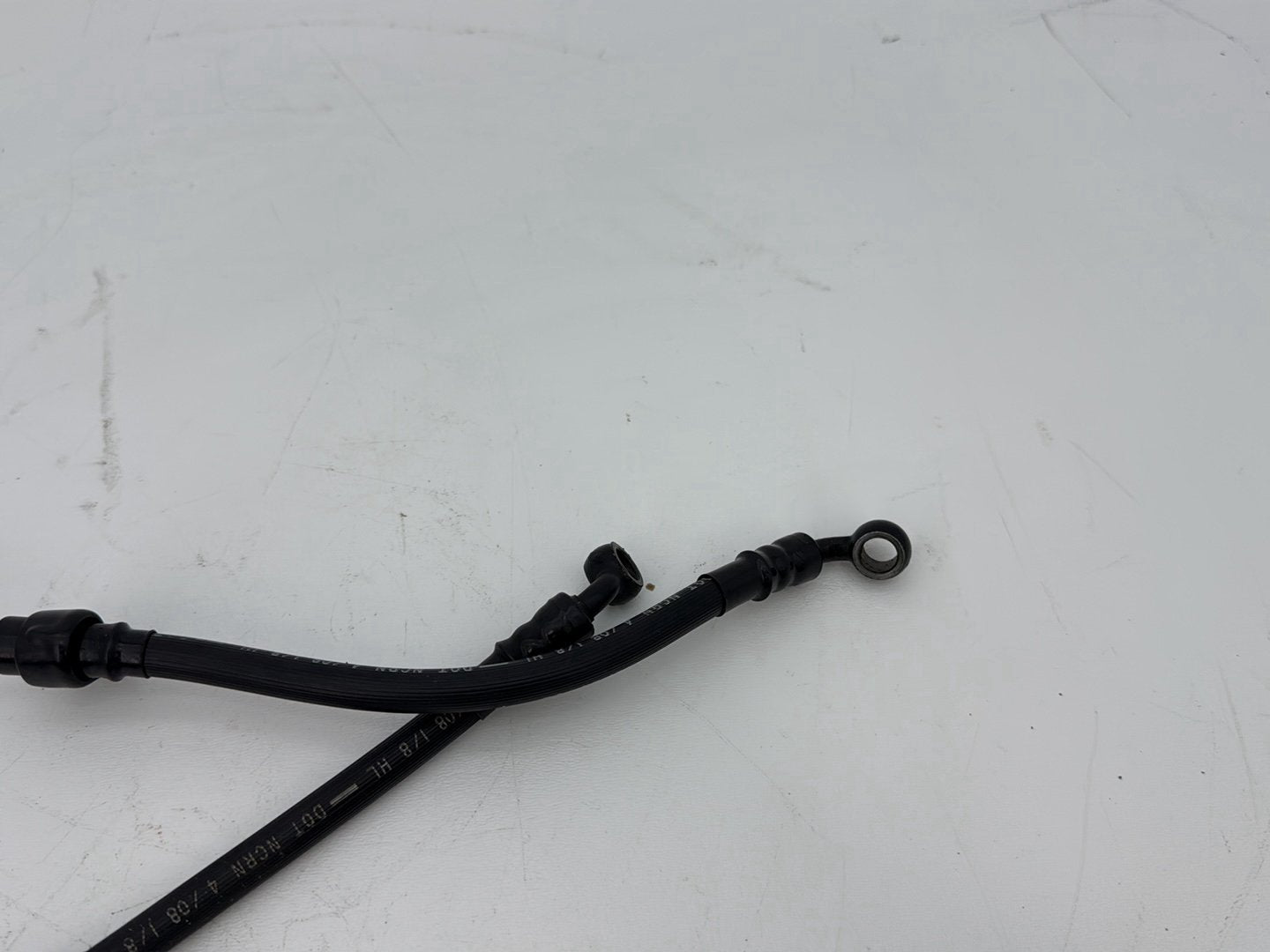 2009 Harley Sportster XL1200C 1200 Custom OEM Front Brake Hose Line Pipe