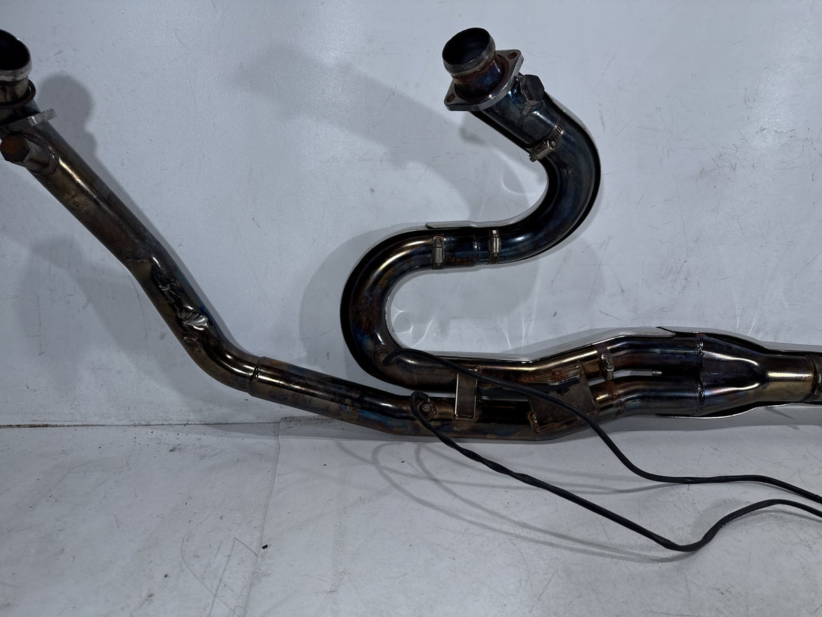 2011 Harley Electra Glide Touring Police OEM Exhaust Header Pipes Muffler