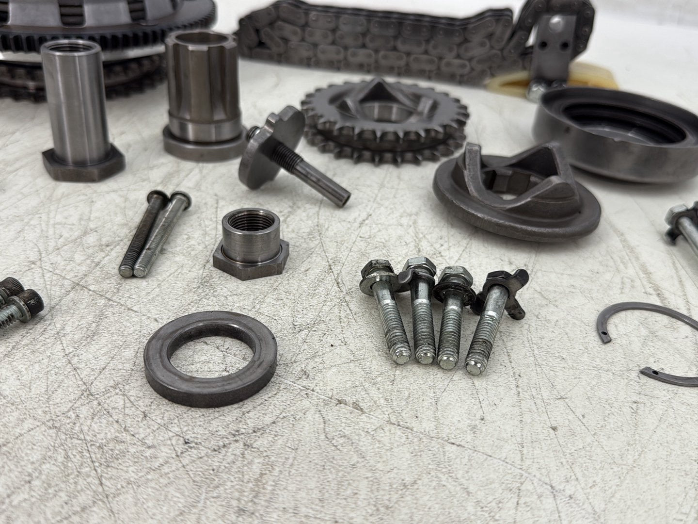 2000 Harley Softail FLSTC Heritage Classic OEM Clutch Basket Chain Tensioner Kit