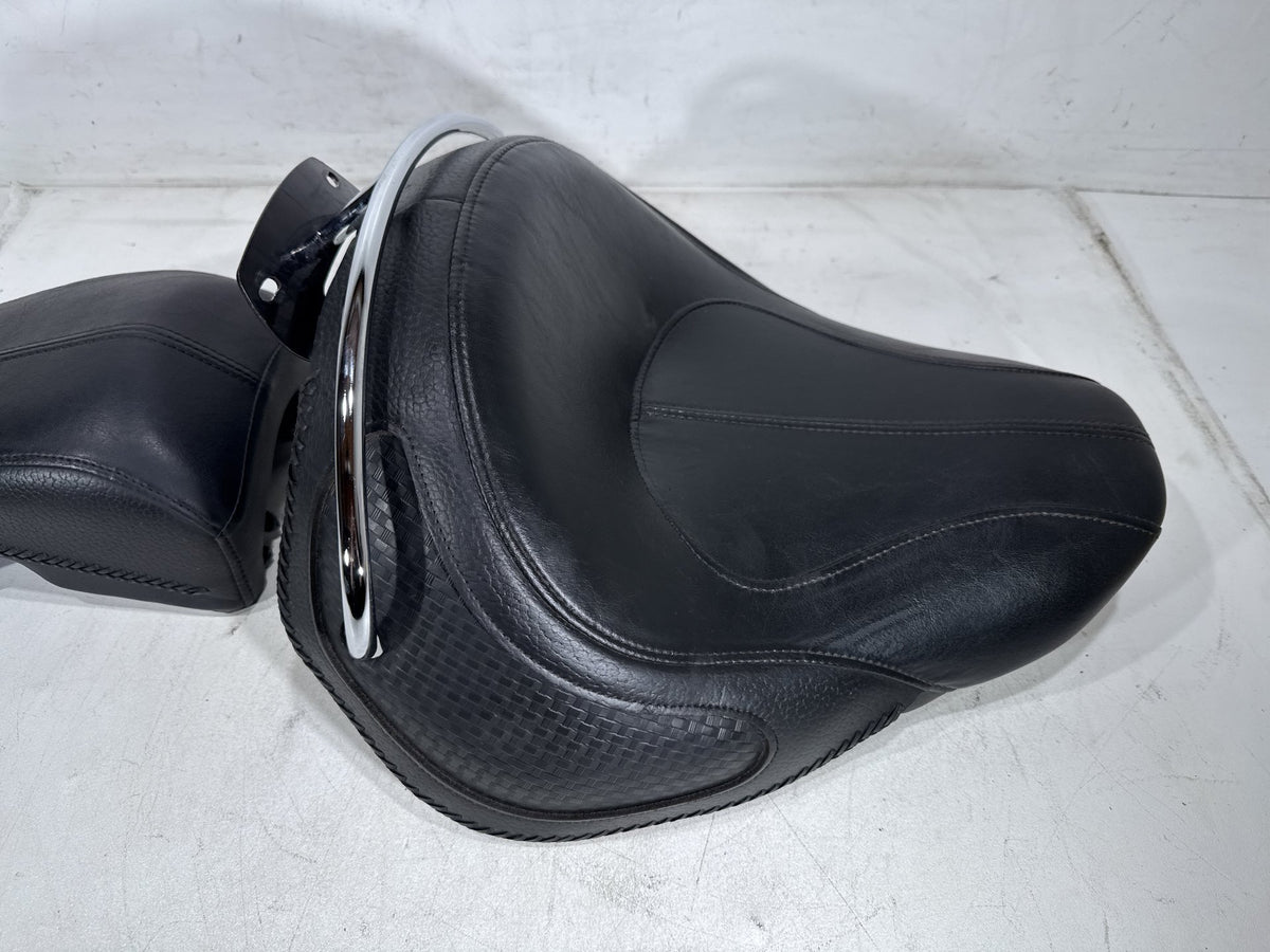 2011 Harley Softail Deluxe FLSTN OEM Passenger Rider Driver Seat Saddle