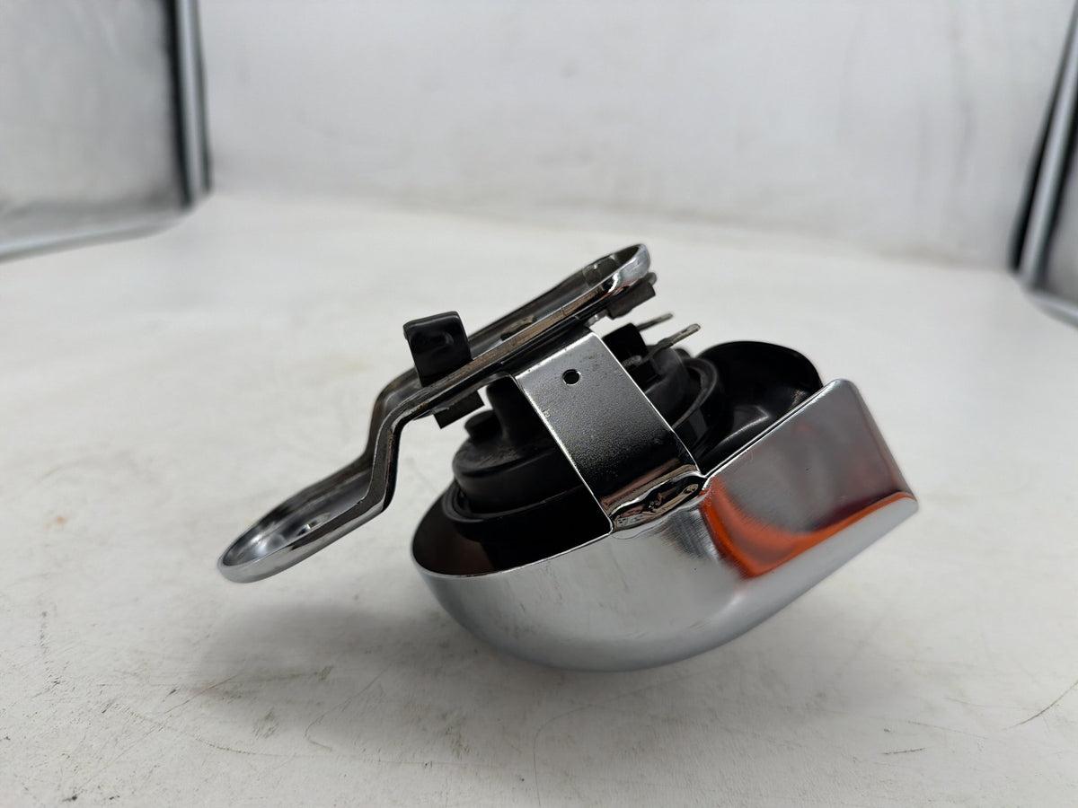 2001 Harley Softail Deuce FXSTD OEM Horn Signal Klaxon Chrome Cover 69012-93A