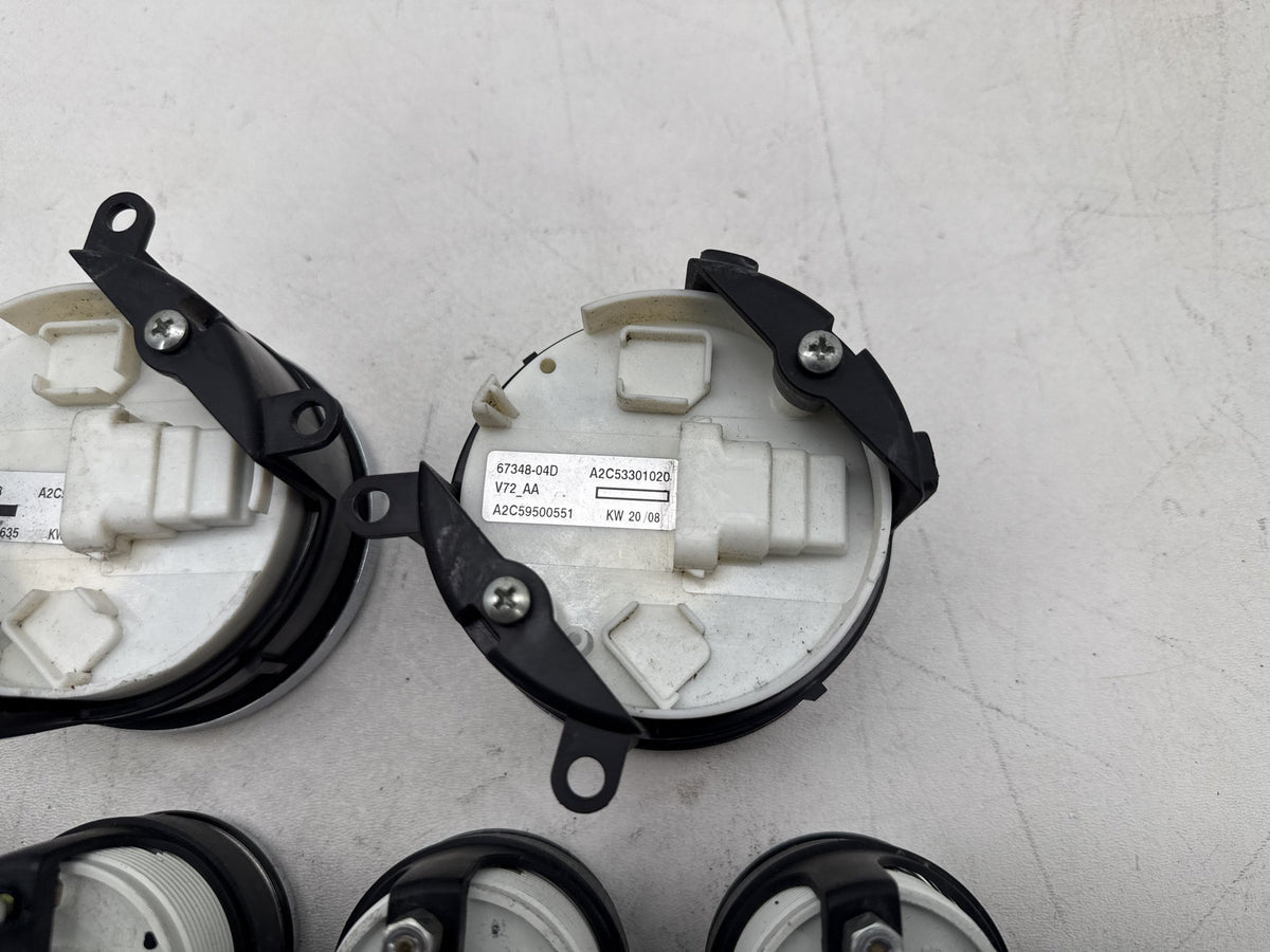 09 Harley Electra Glide Touring Ultra OEM Air Oil Volt Fuel Tacho Speedo Gauges