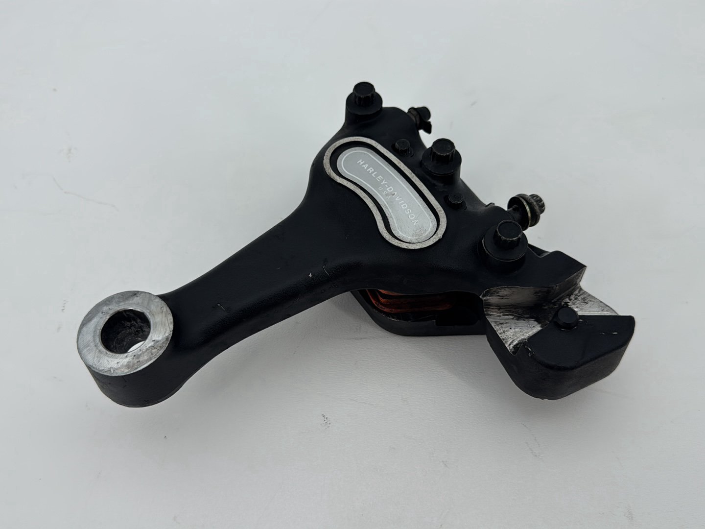2007 Harley Softail Heritage Classic FLSTC OEM Rear Back Brake Caliper
