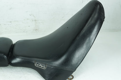 1999 - 2006 Harley-Davidson Softail Fat Boy Passenger Driver Seat Saddle Le Pera P293908