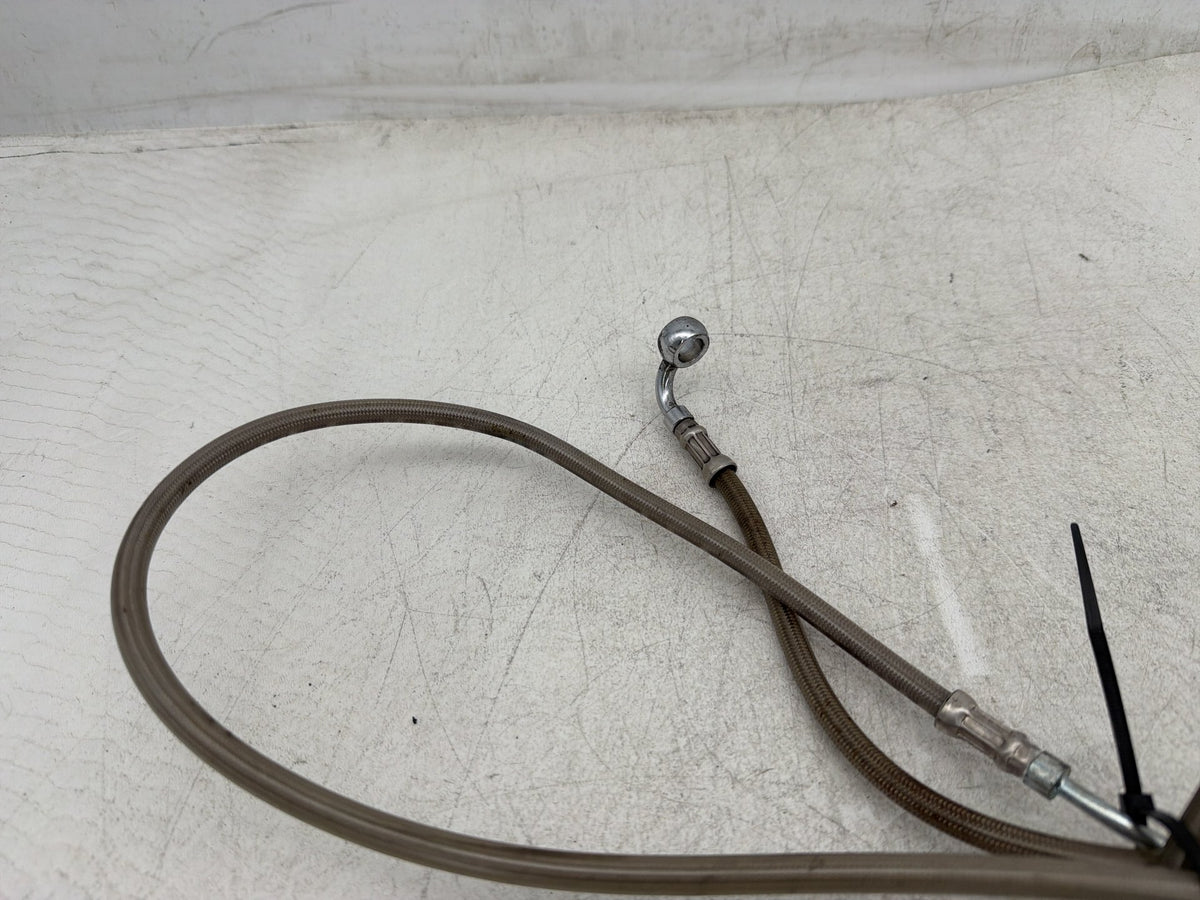 2009 Harley Electra Touring CVO Screamin Eagle OEM Front Brake Hose Line Pipe