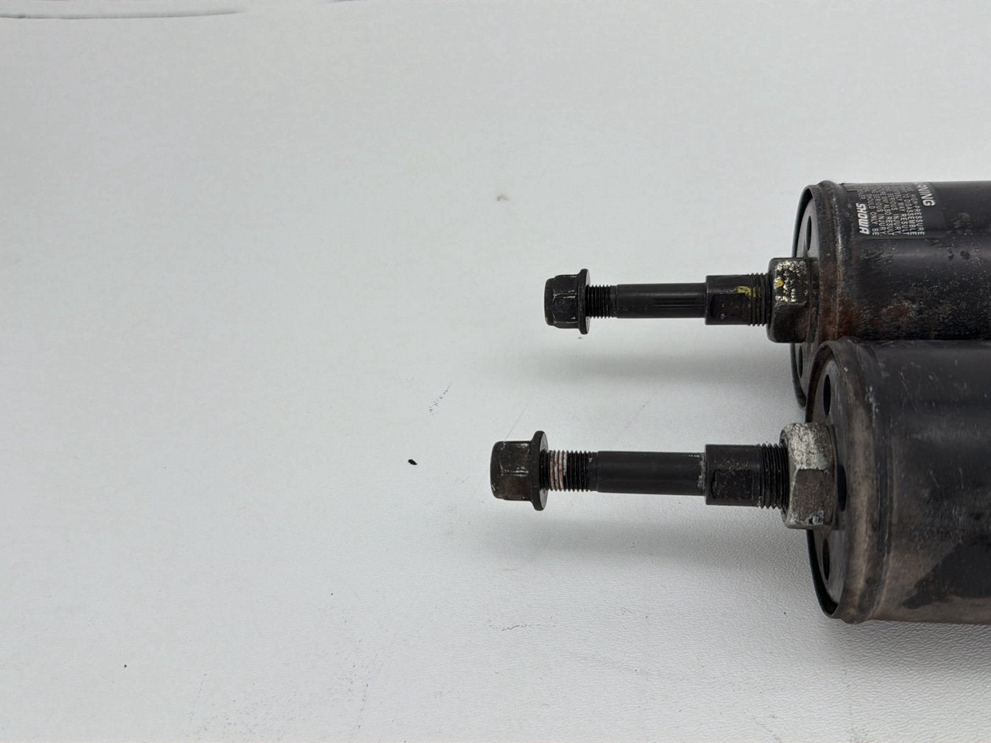 2011 Harley Heritage Softail Classic FLSTC OEM Rear Left Right Shock Absorbers