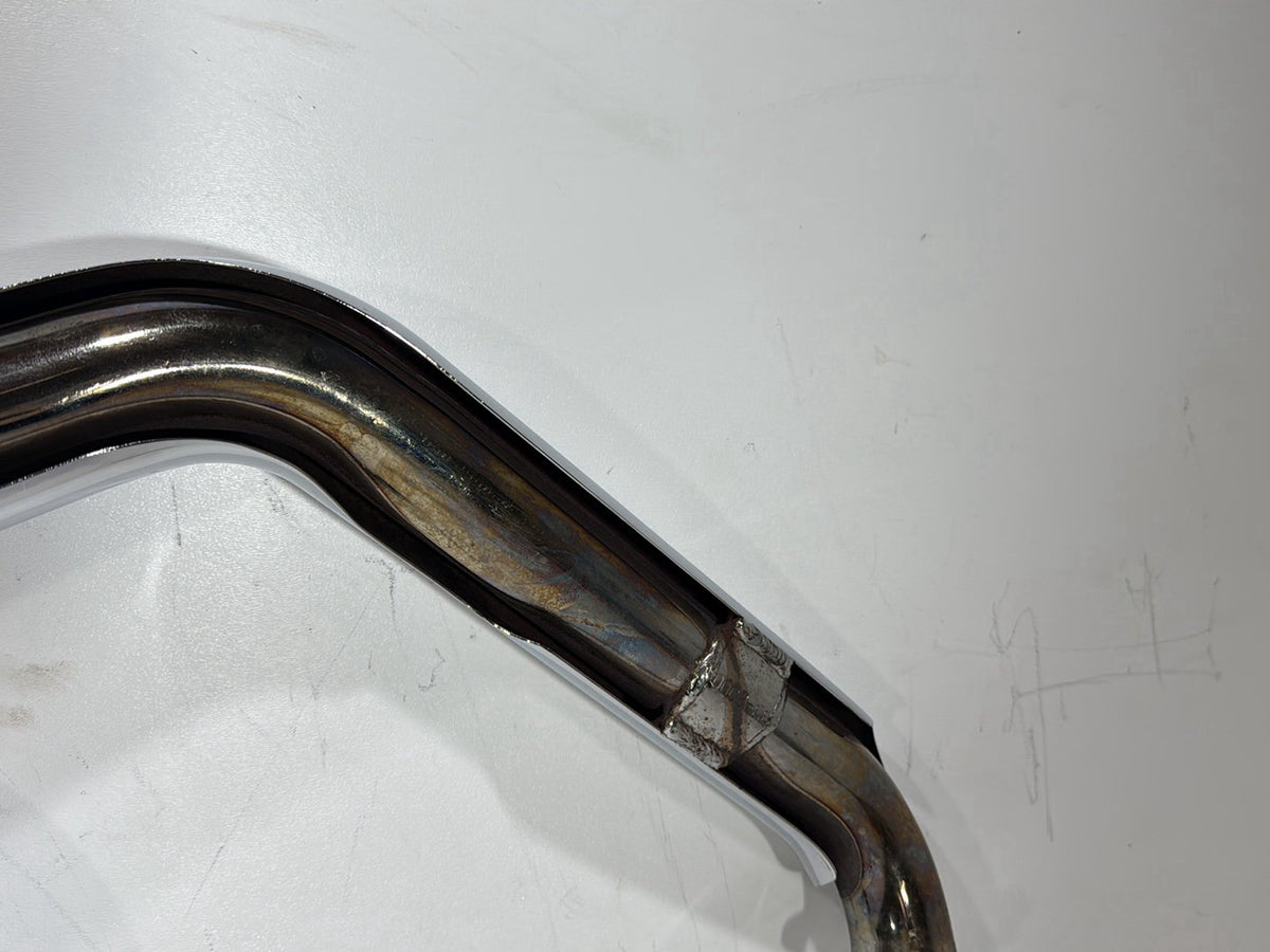 1991 Harley Heritage Softail Exhaust Header Pipe Muffler BENT 2-1