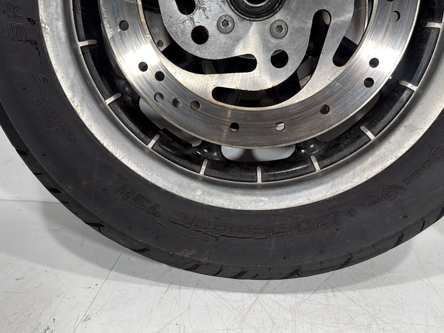 2006 Harley Touring FLHRI Road King OEM Front & Rear Wheel Rim Tire