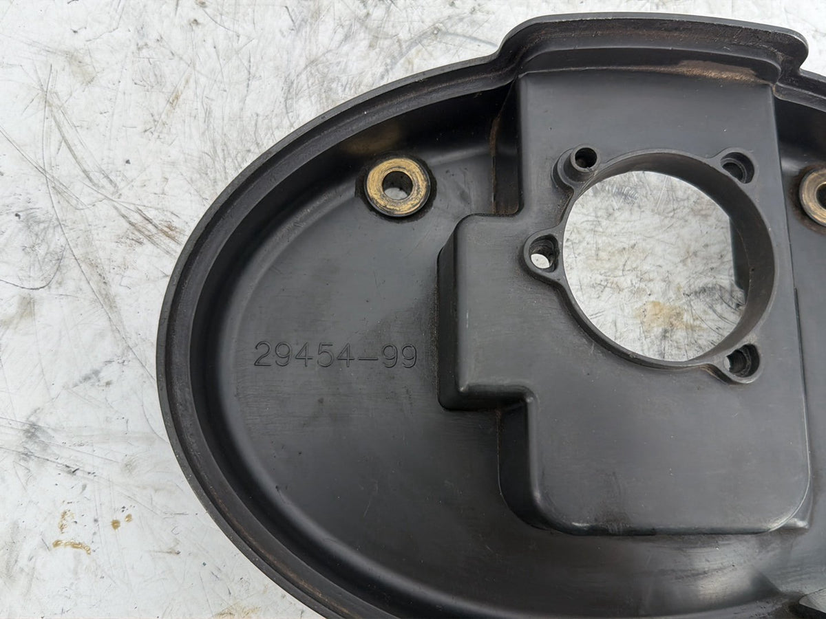 2008 Harley Touring Electra Glide Ultra OEM Air Filter Cleaner Backplate Cover