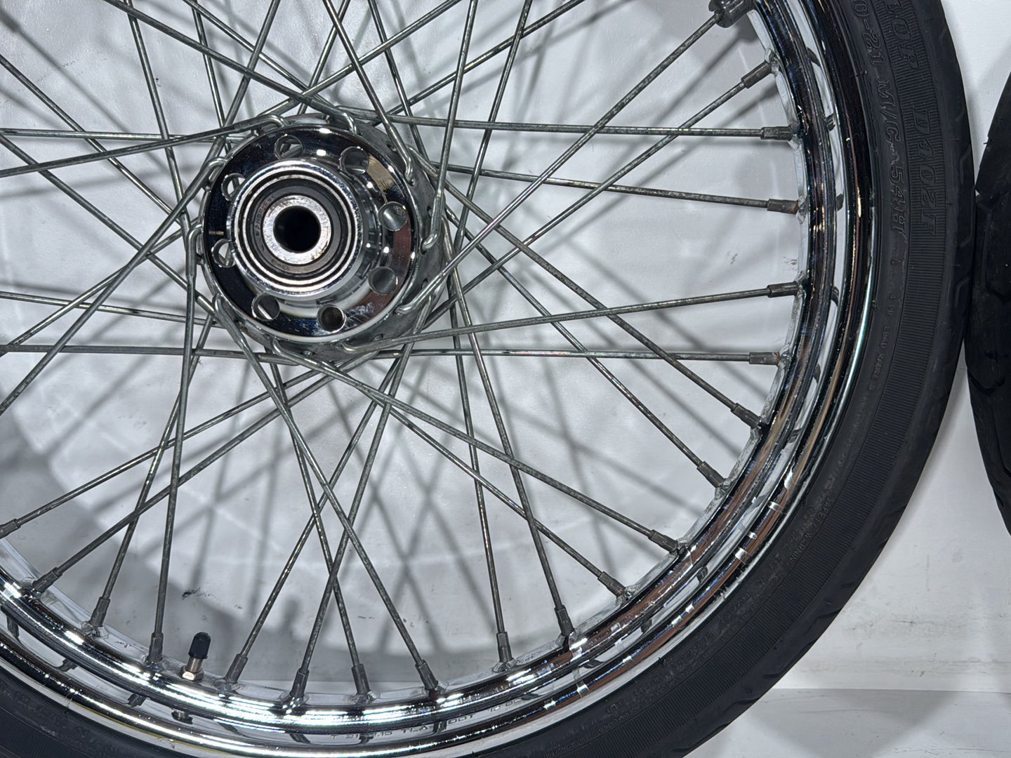 2003 Harley Dyna Wide Glide FXDWG OEM Front Rear Wheel Rim Tire Spoked