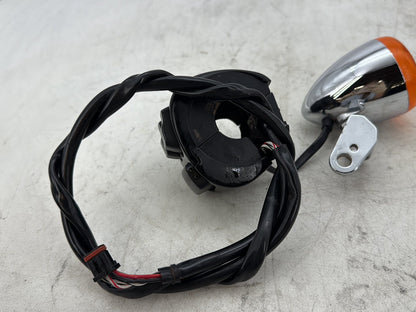2012 Harley Dyna FXDF Fat Bob OEM Left Turn Signal Headlight Switches Controls