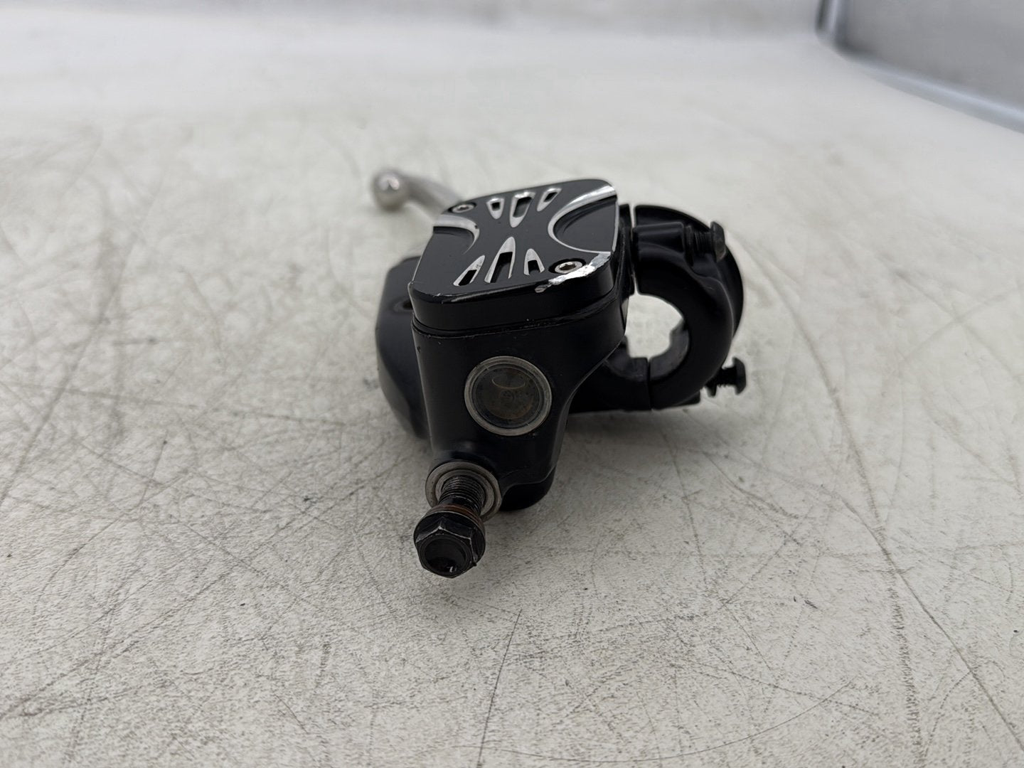 15 Harley Road Glide Touring OEM Front Brake Lever Master Cylinder Reservoir CNC