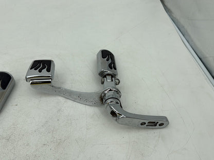 1999 - 2006 Harley-Davidson Dyna Super Glide Left Right Foot Brake Control Pegs 50649-90