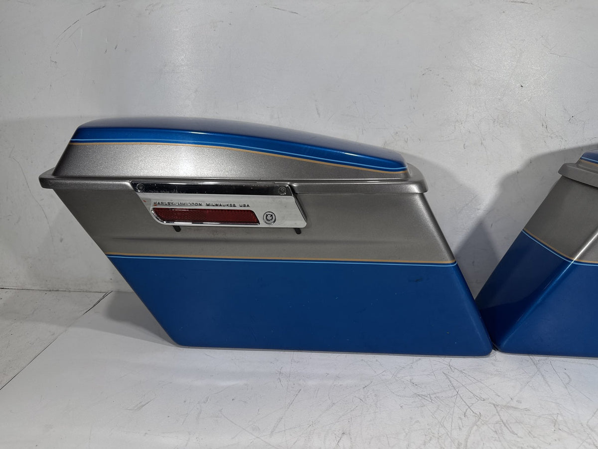 1996 Harley Electra Glide Touring Ultra OEM Left Right Saddlebags Luggage NOKey