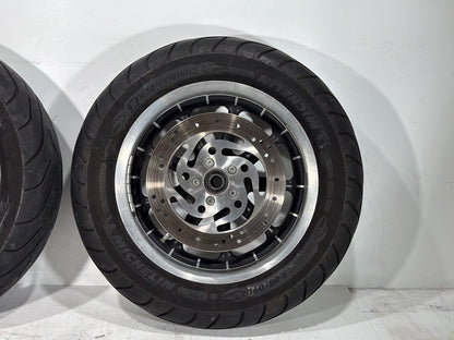 2007 Harley Touring FLHTC Electra Glide Classic OEM Front & Rear Wheel Rim Tire
