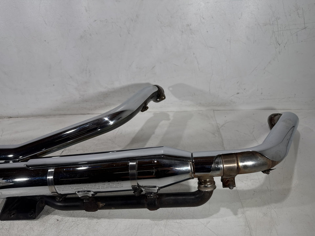2001 Harley Heritage Softail Classic FLSTC OEM Exhaust Header Pipes Muffler