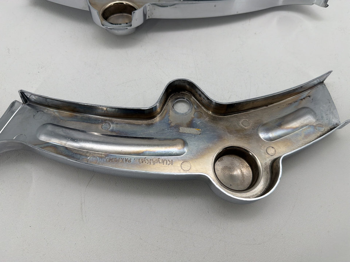 1994 Harley Softail Custom FXSTC Boomerang Frame Covers Trim Panel Kuryakyn Trim