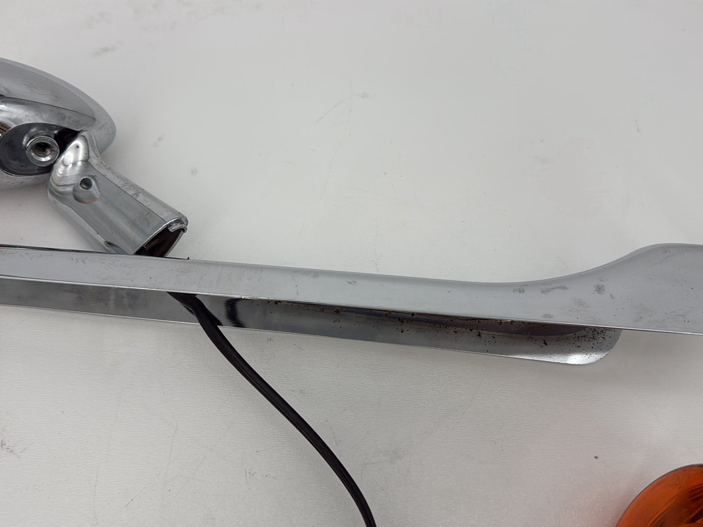 2003 Harley Sportster XL1200C 1200 Custom Anniversary OEM Rear Left Right Fender Struts Bracket & Turn Signal