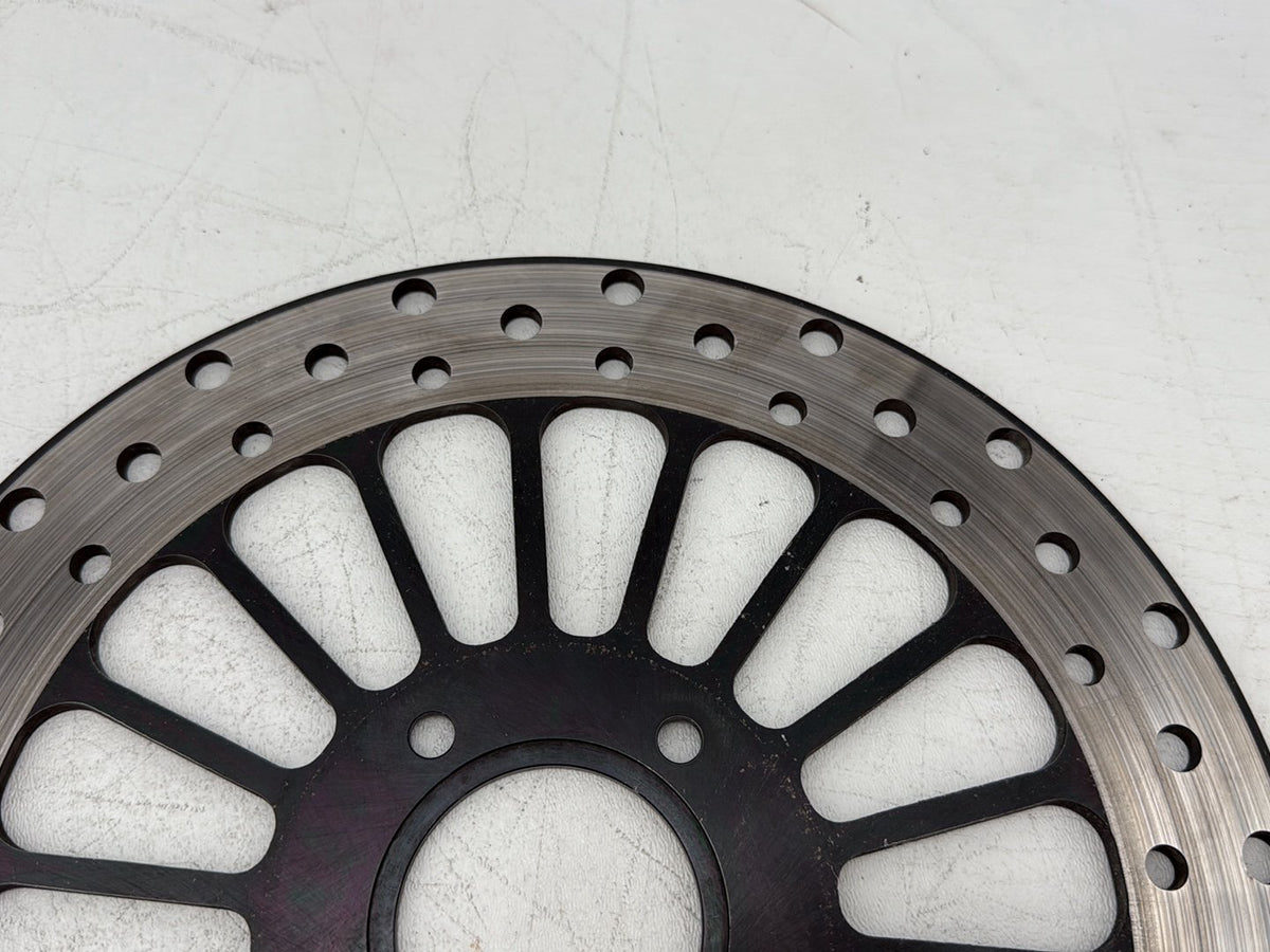 2007 Harley Road King Touring FLHR OEM Front Brake Rotors Disc Pair