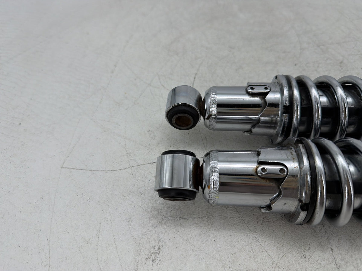 00 Harley Sportster 1200 Custom XL1200C Rear Left Right Shock Absorbers Low 12"