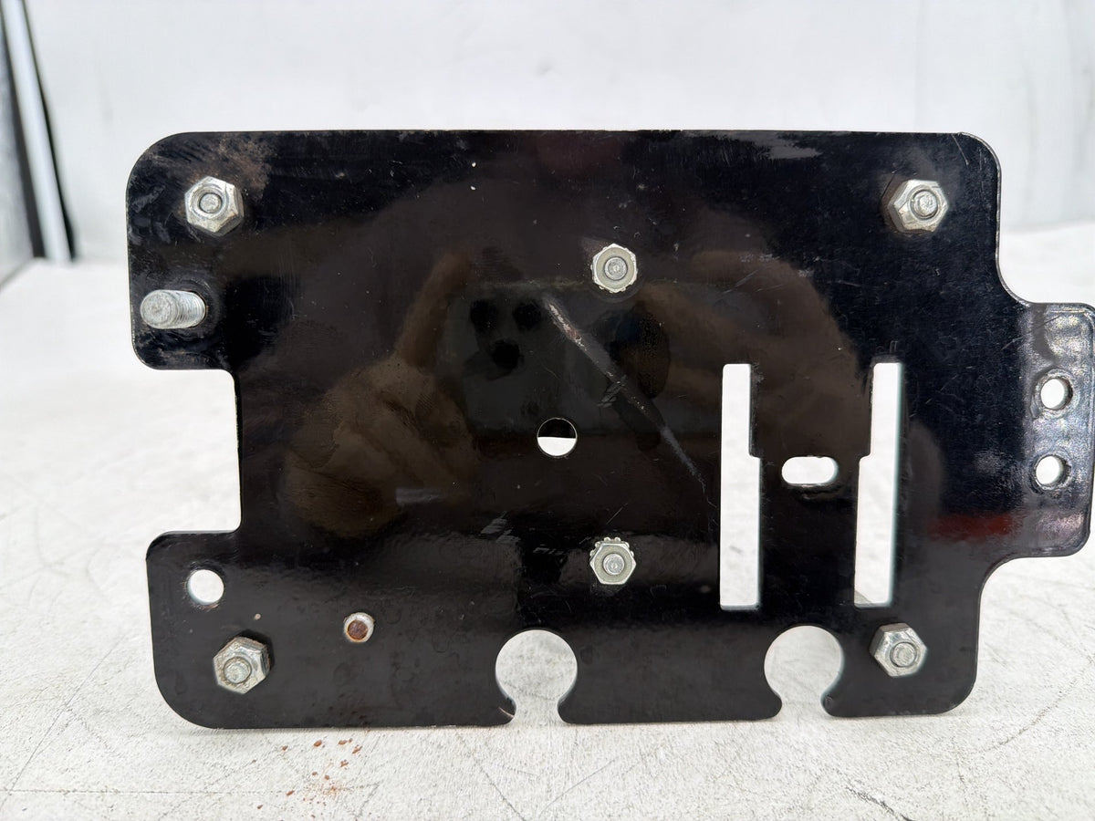 2002 Harley Dyna Wide Glide OEM Electrical Panel Holder Bracket Carrier Caddy