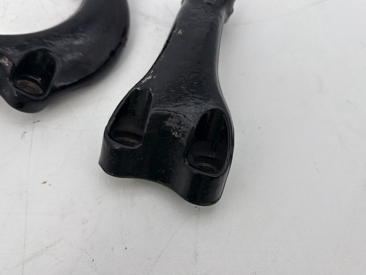 2009 Harley Sportster XL1200C 1200 Custom OEM Left Right Driver Footpeg Bracket Mounts