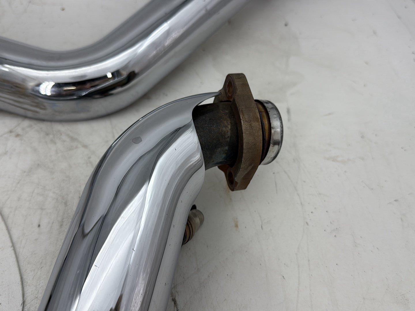 2006 Harley Dyna Super Glide Custom FXDCI OEM Exhaust Header Pipes Vance & Hines