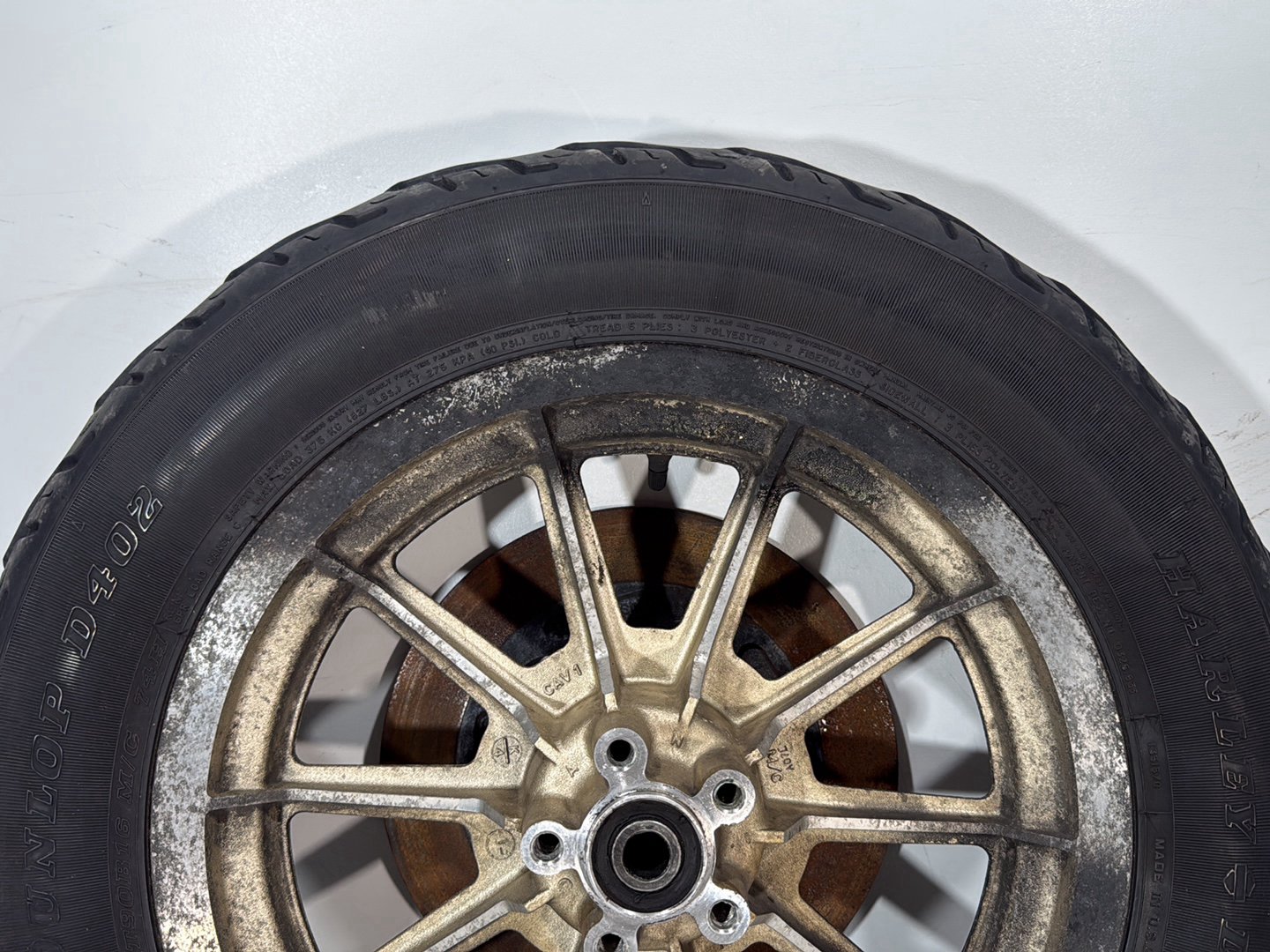 1995 Harley Touring FLHTCI Electra Glide Classic OEM Rear Wheel Rim Tire