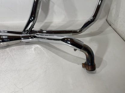 2004 Harley Touring FLHT Electra Glide OEM Exhaust Header Pipes Muffler Vance & Hines