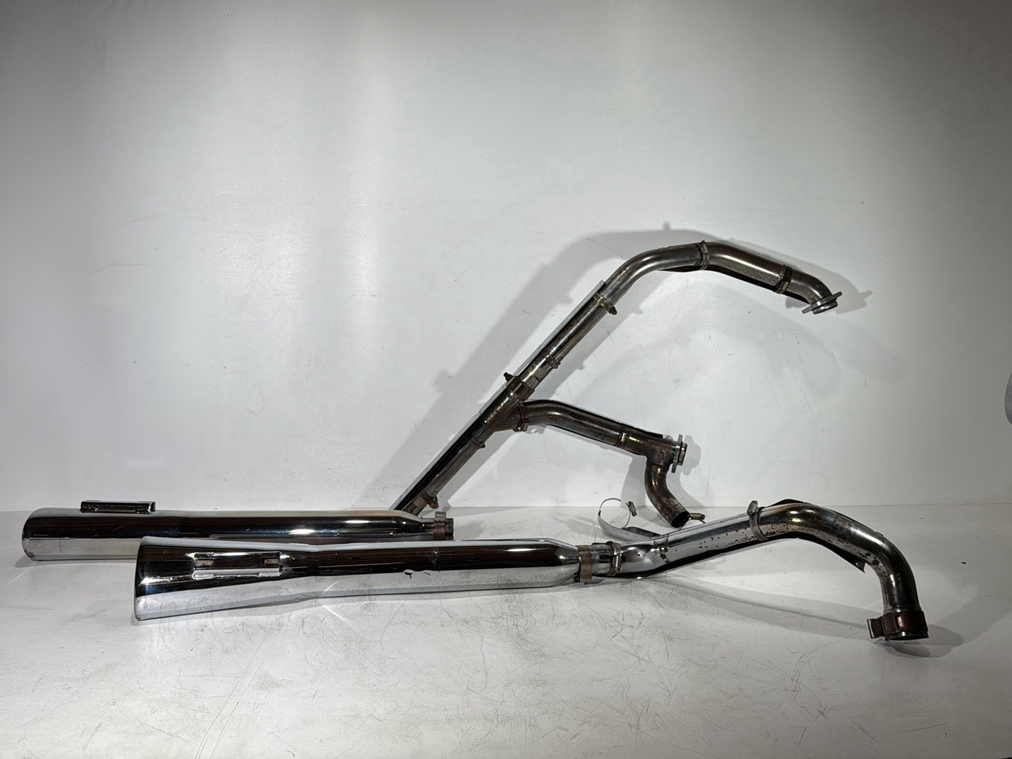 1999 - 2006 Harley-Davidson Touring Electra Glide Exhaust Header Pipes Muffler 65621-99B
