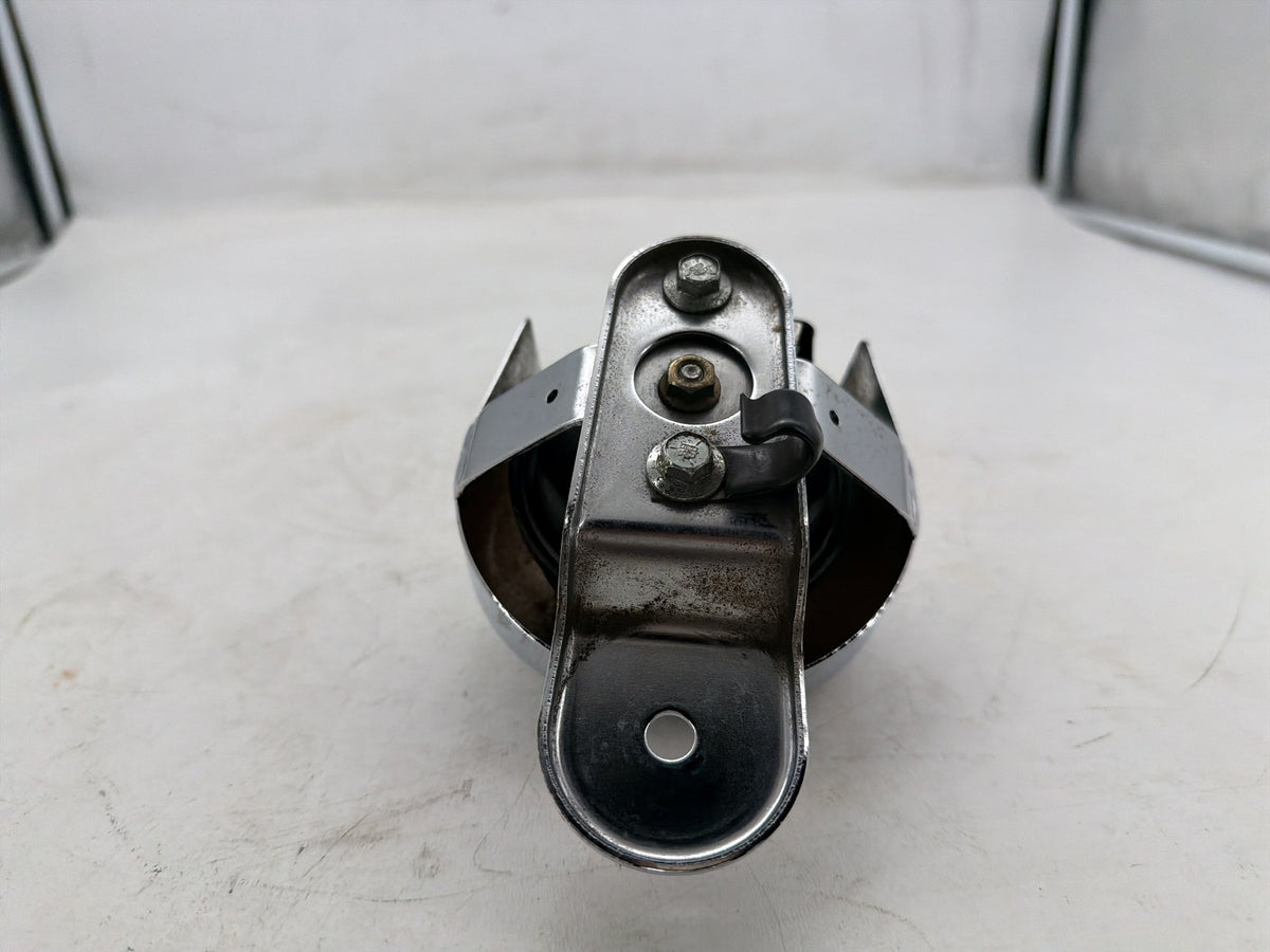 2001 Harley Softail Deuce FXSTD OEM Horn Signal Klaxon Chrome Cover 69012-93A