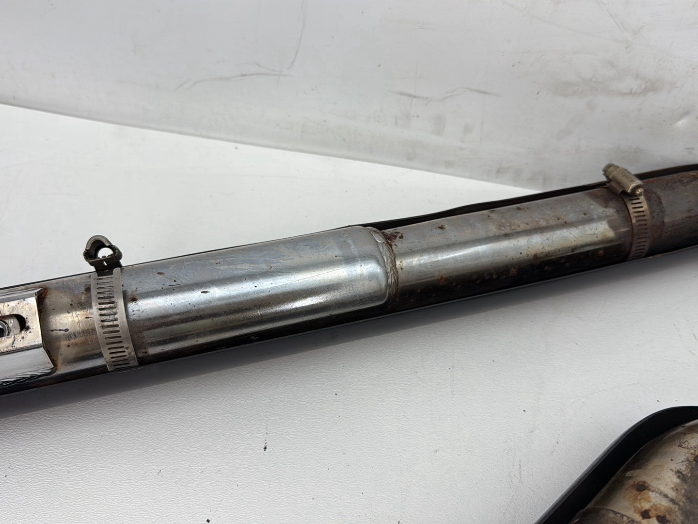 2006 Harley Dyna FXDWGI Wide Glide OEM Exhaust Header Pipes Vance & Hines