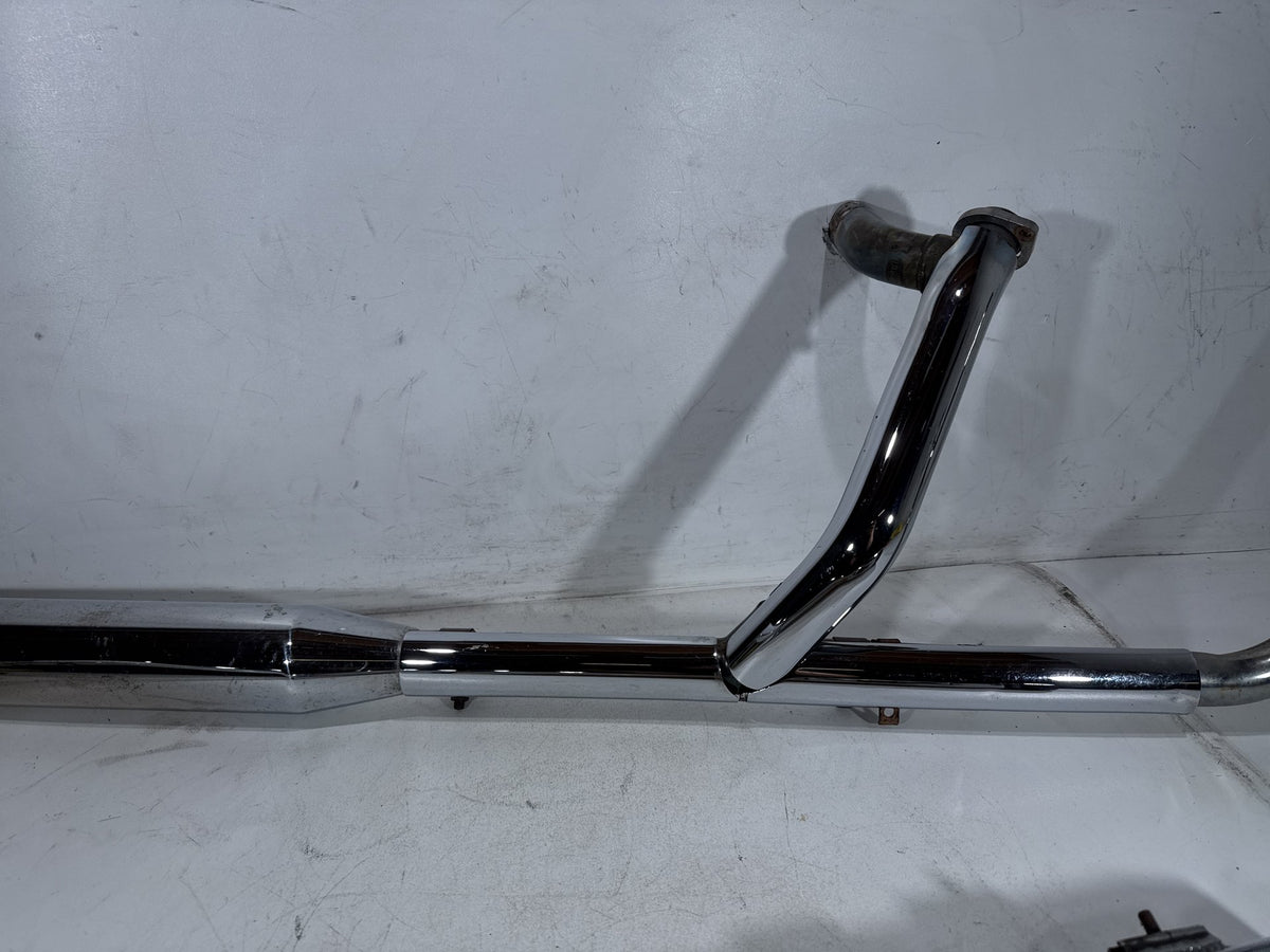 2001 Harley Electra Glide Touring Classic Exhaust Header Pipes Muffler RINEHART