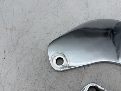 2001 Harley Sportster 883 Hugger XLH883 OEM Left Right Driver Footpeg Bracket Mounts