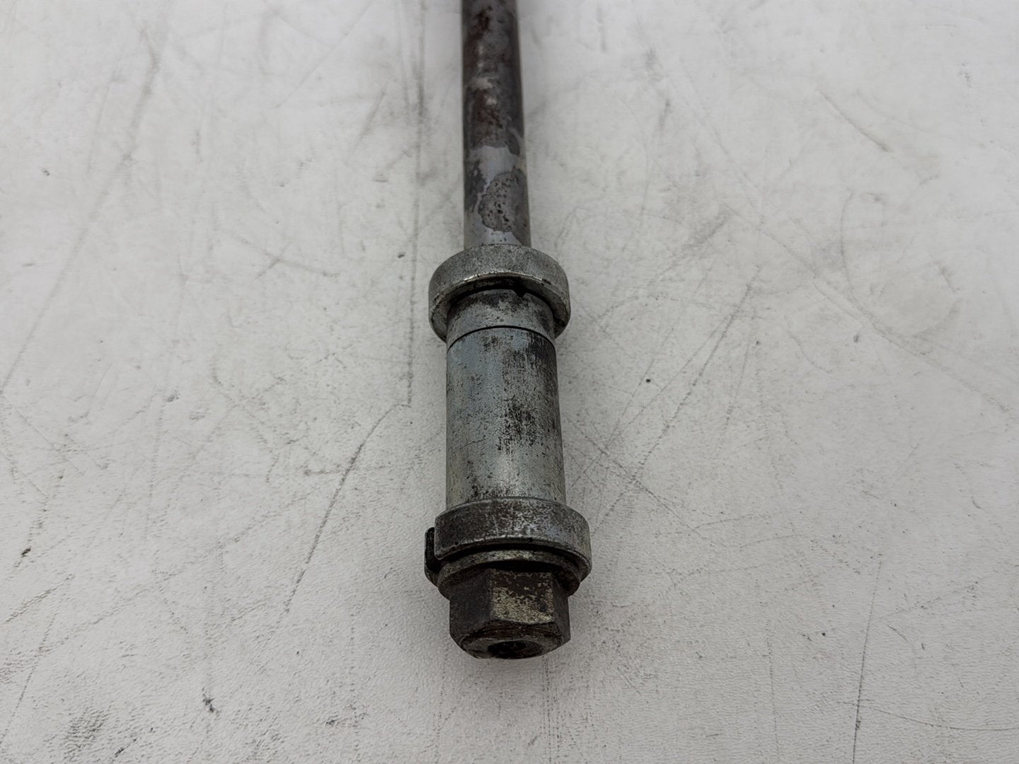 2005 Harley Heritage Softail Classic FLSTCI OEM Rear Wheel Axle Bolt Shaft