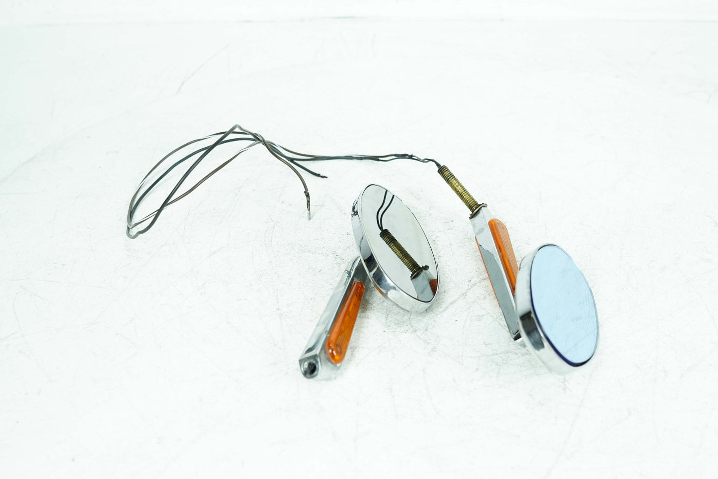 1984 - 1998 Harley-Davidson Touring Road King Left Right Rear View Mirror 91875-88A