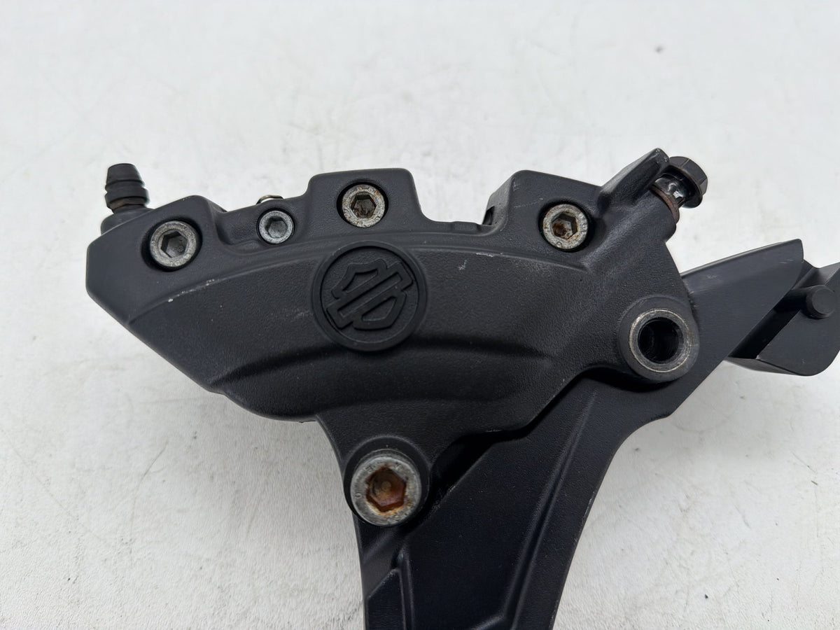 2014 Harley Electra Glide Touring Ultra OEM Rear Back Brake Caliper w/ Bracket