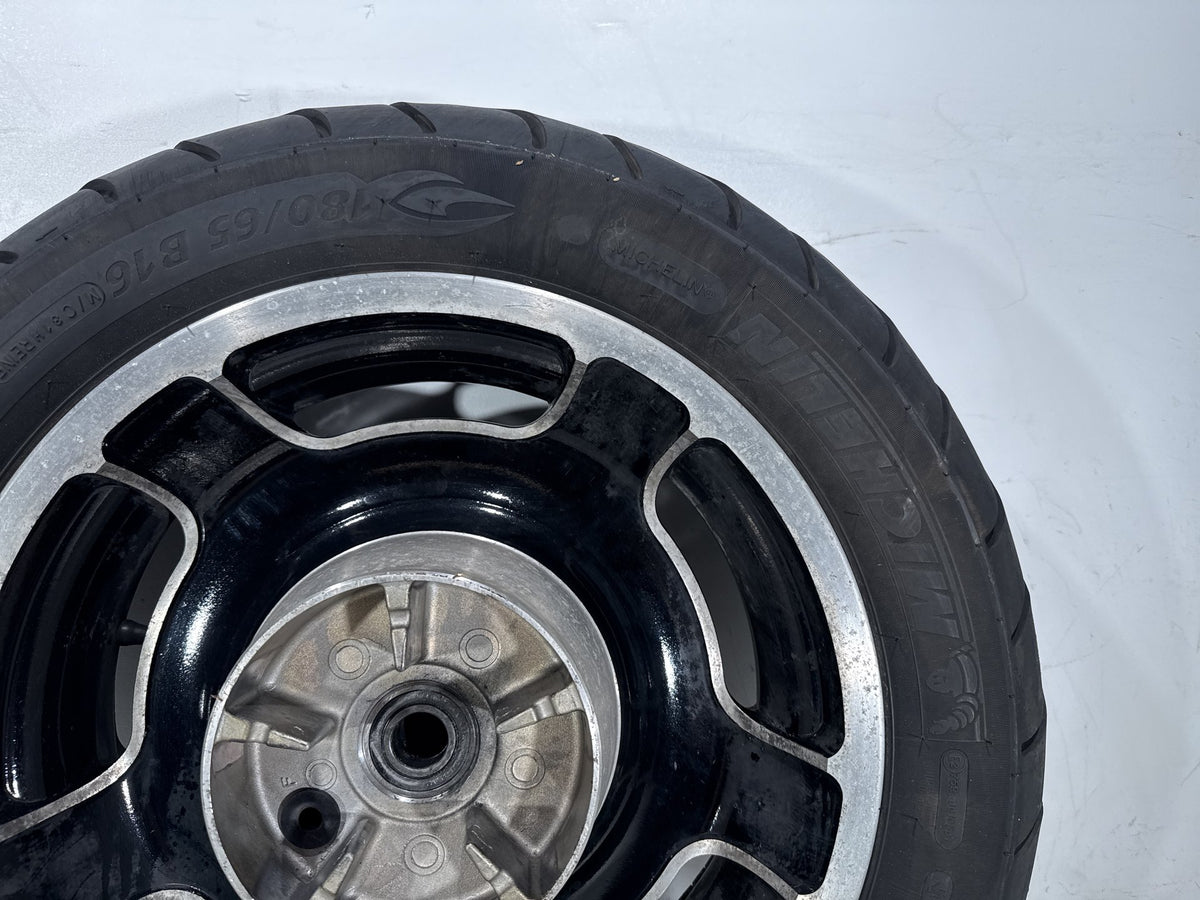 2013 Harley Street Glide Touring FLHX Rear Wheel Rim Tire 180/65B16 16"
