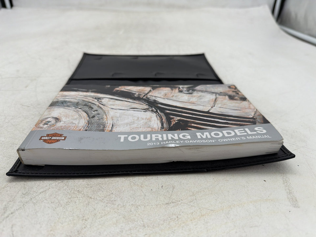 2013 Harley Electra Glide Touring FLHTCU OEM Tour-Pak Storage Pouch Leather Bag