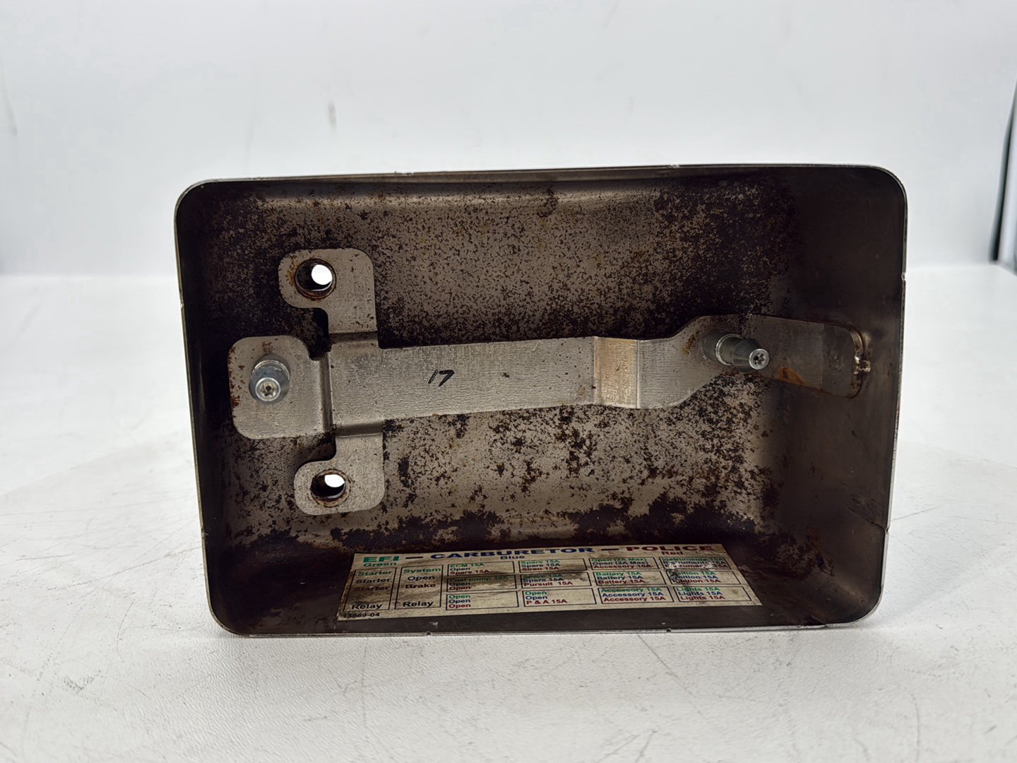 2007 - 2012 Harley-Davidson Dyna Super Glide Electrical Panel Holder Bracket Carrier Caddy 66333-04