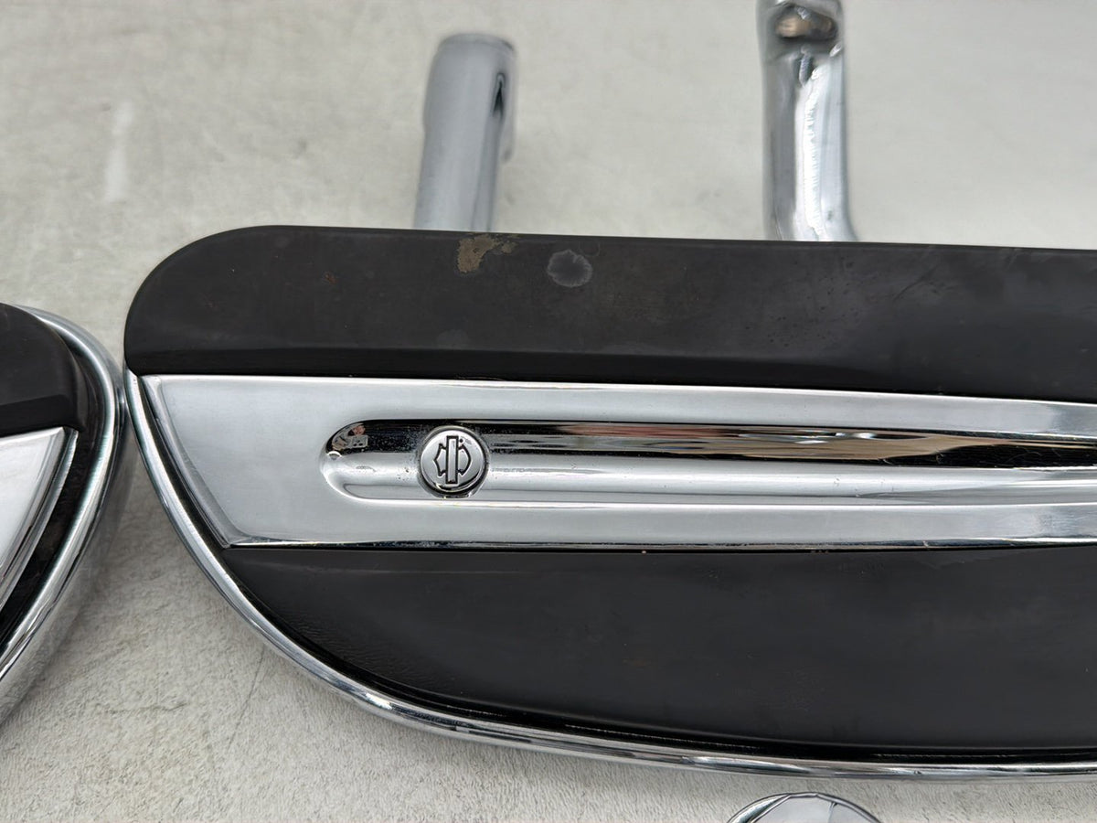 13 Harley Electra Glide Touring CVO Left Right Driver Pass Floorboard Foot Rest