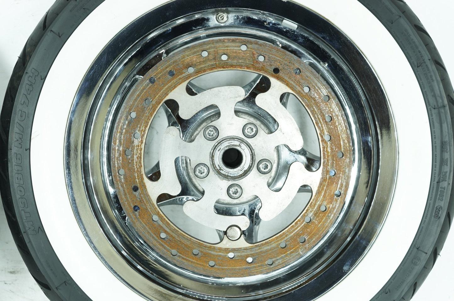 2007 - 2012 Harley-Davidson Touring Electra Glide Ultra Front & Rear Wheel Rim Tire 55035-11, 43332-04
