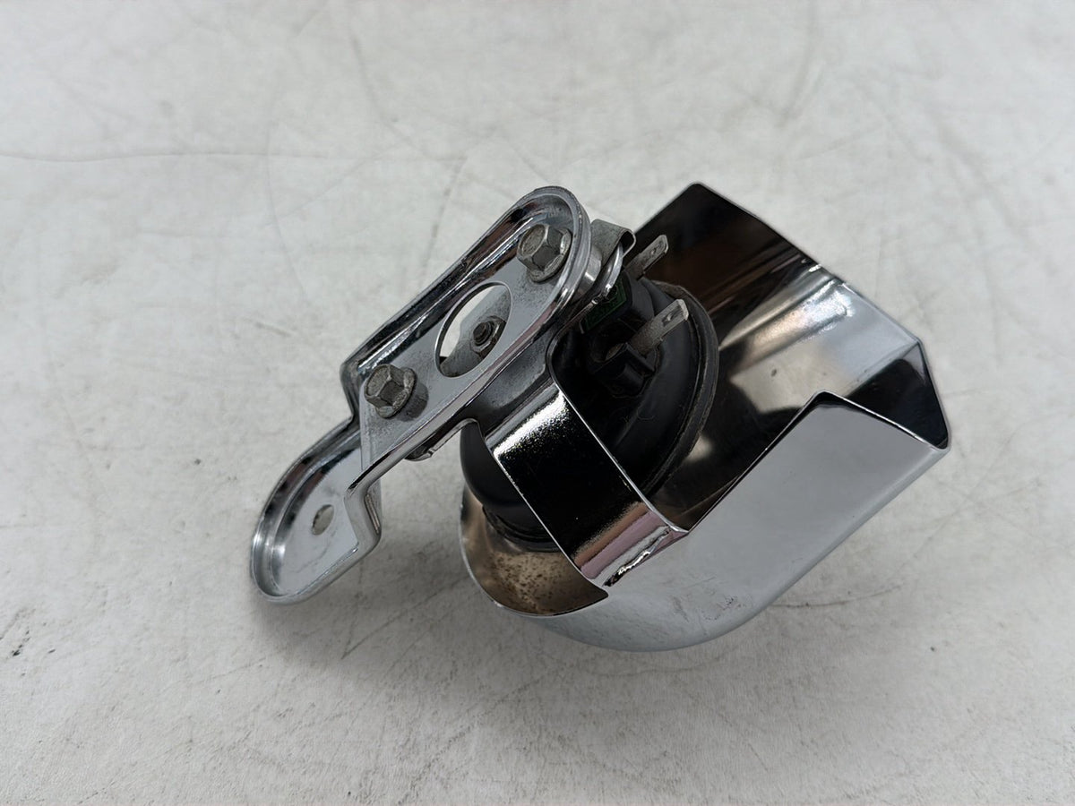 2013 Harley Electra Glide Touring CVO Eagle OEM Horn Signal Klaxon Chrome Cover