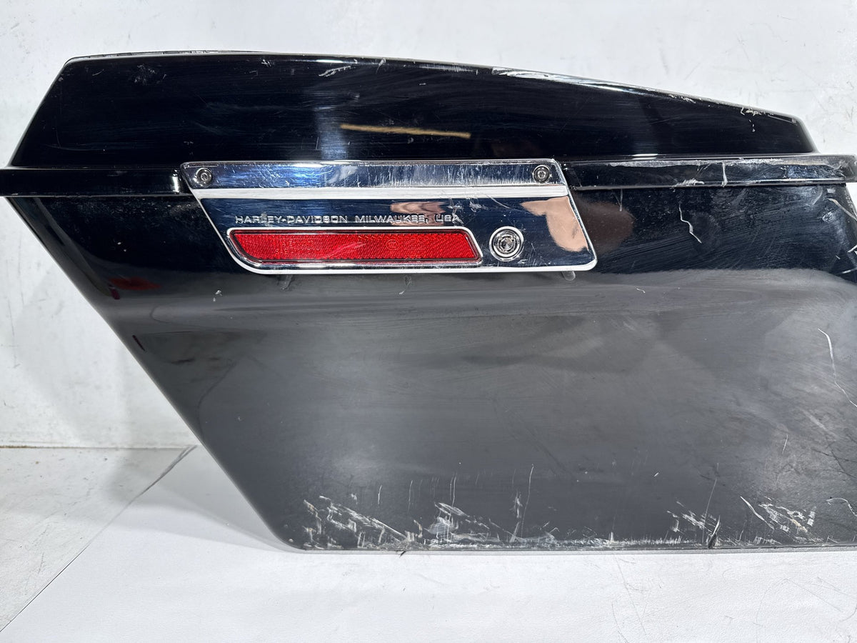 2006 Harley Road King Touring Custom OEM Left Right Saddlebags Luggage NOKey
