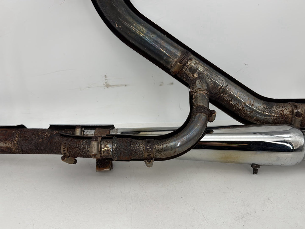 2006 Harley Dyna FXDI Super Glide OEM Exhaust Header Pipes Muffler